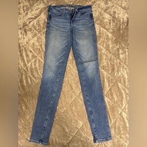 American Eagle Outfitters Blue Jeggings Comfortable Everyday Wear